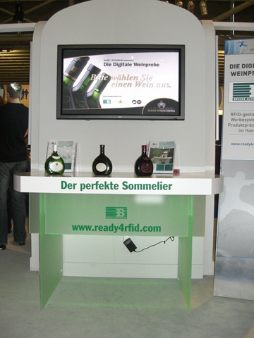 Weininfosystem auf der Systems