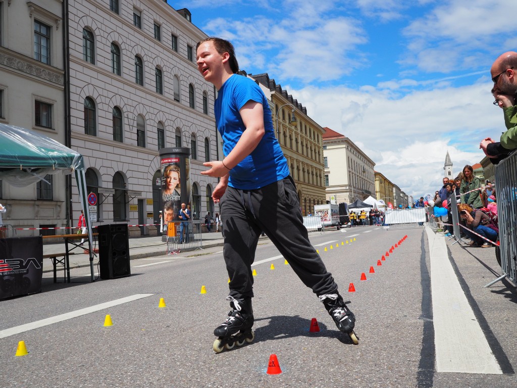 Im Einsatz beim Streetlife Festival in München als sogenannte Reportage-Brennweite: 