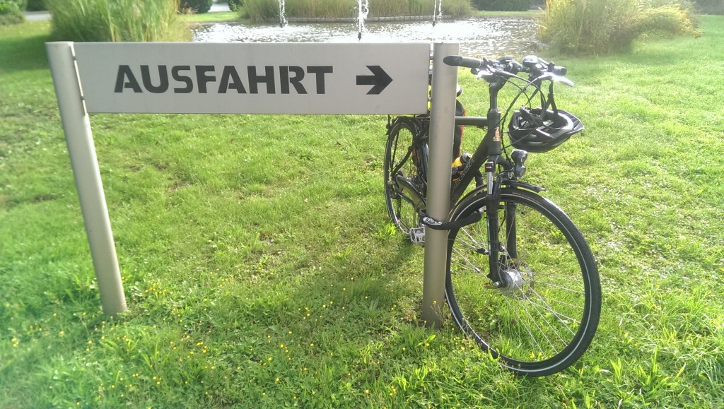 Will nicht in der dunklen Tiefgarage parken: Mein Fahrrad.