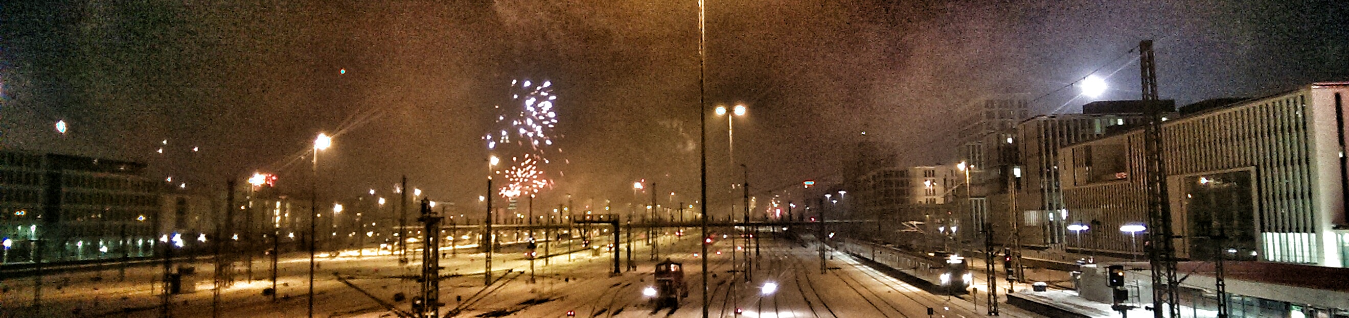 Silvester von der Hackerbrücke München