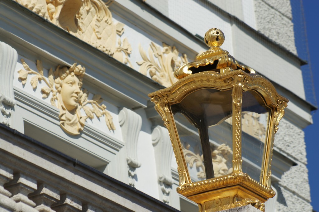 Heute nur Kulisse für den Park: Das Barockschloss.