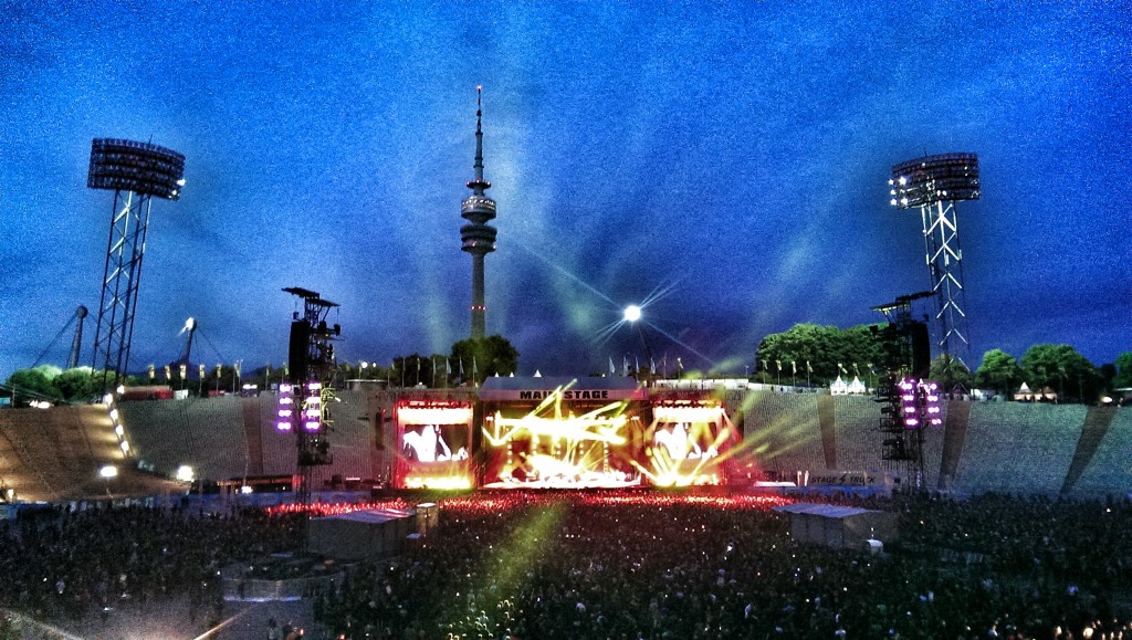 Main Stage bei Rockavaria im Olympiastadion