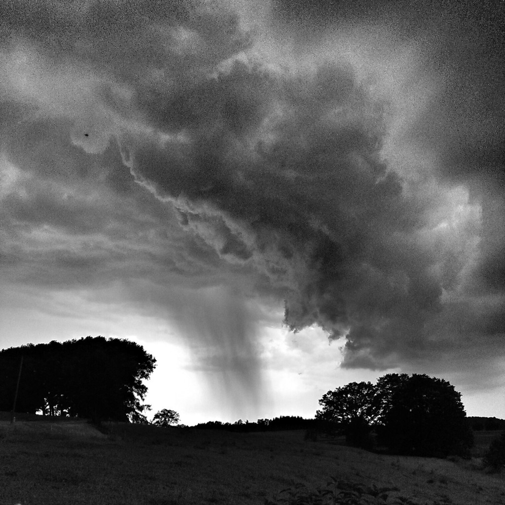 Gewitter über Hörgersdorf