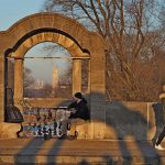 Gitarrenspieler auf der Wittelsbacherbrücke