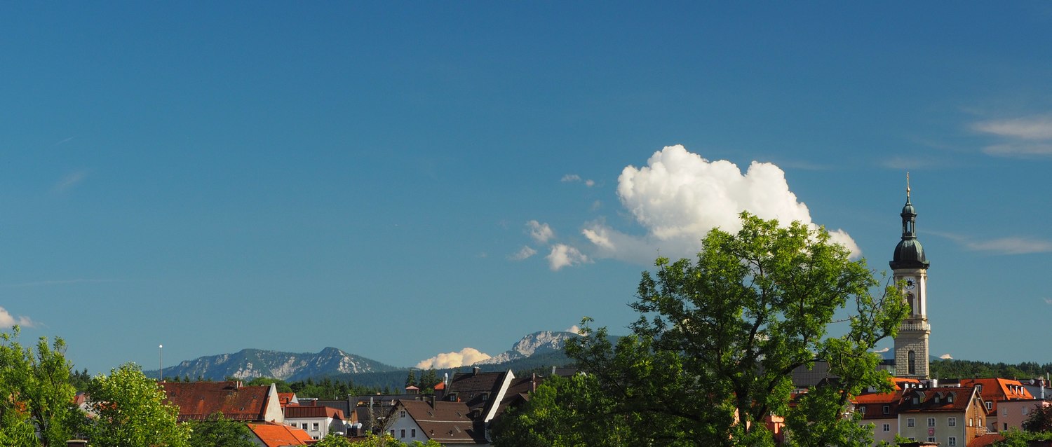 Traunstein, Blick