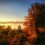 Mit dem Zug im Herbst durchs Chiemgau