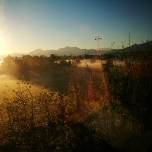 Mit dem Zug im Herbst durchs Chiemgau