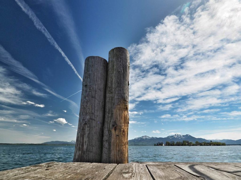 Chiemsee Anlegestelle Gstad